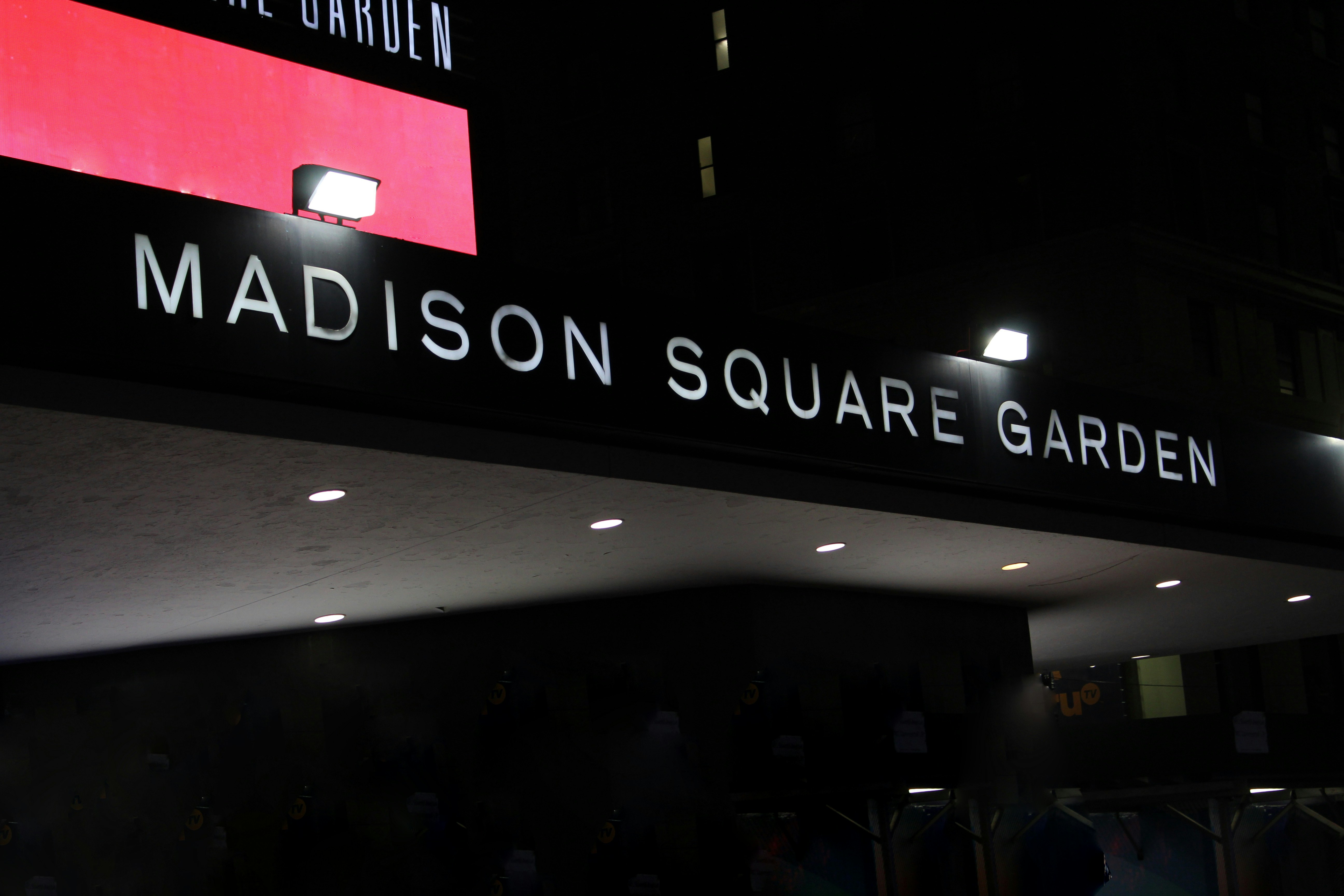 Madison Square Garden in Manhattan